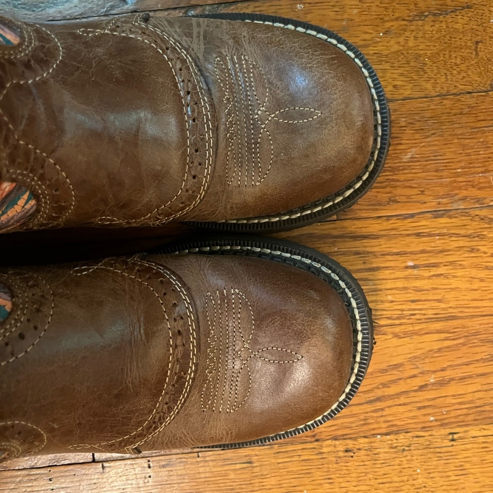 Ariat Fatbaby Heritage Farrah Western Boot - Picture 3 of 5